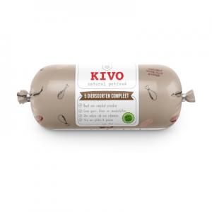 KIVO 5 diersoorten mix, kilo verpakking